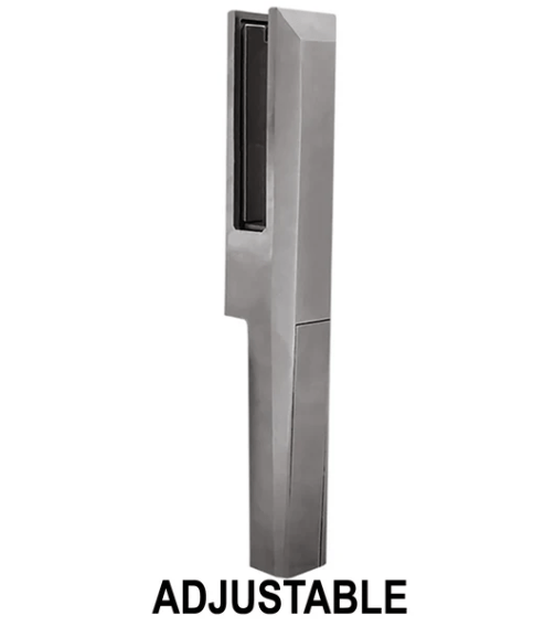 Titan Series Edge Mount Spigot - Square - Glassparts.ca