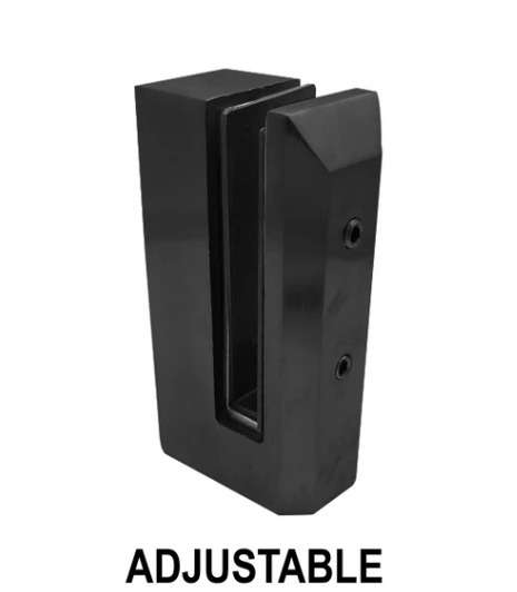 Titan Series Side Mount Spigot - Square - Glassparts.ca
