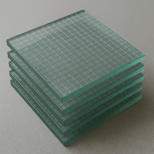 Wire Glass 6.8mm 6¨ x 21¨ (pack of 20) - Glassparts.ca