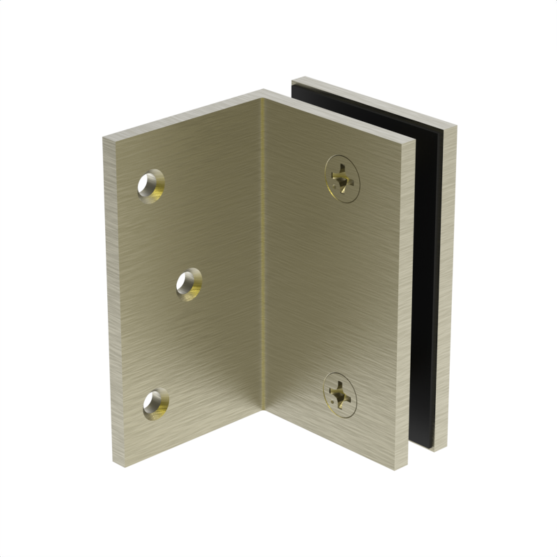 Square wall mount bracket WMB90AB - Antique Brass