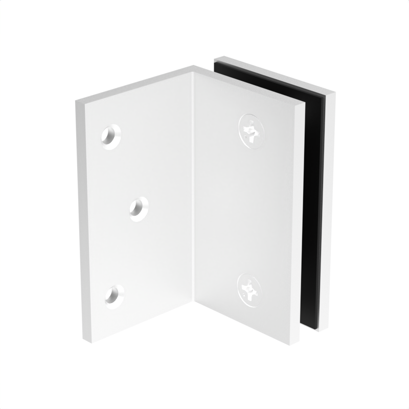 Square wall mount bracket WMB90W - White