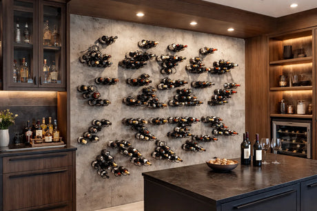 HEXO Wall-Mounted Wine Rack