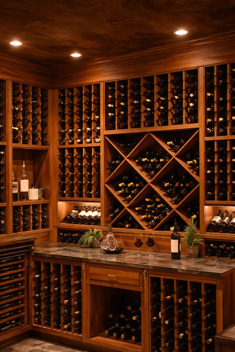 Wood Wine Cellar Racks