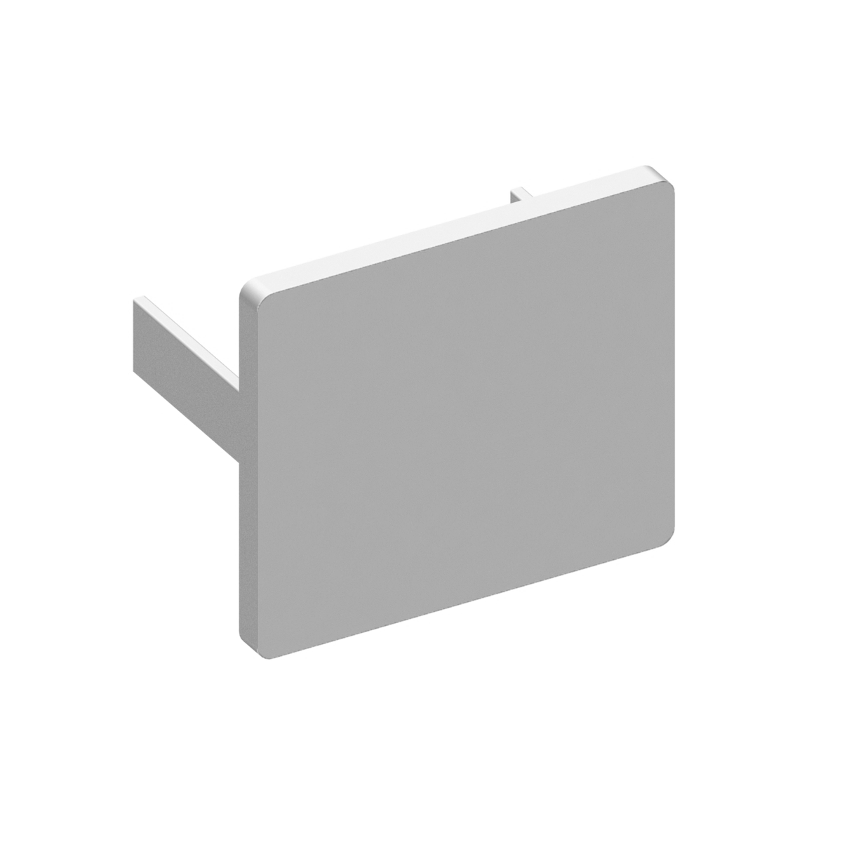 [ALCENDSQ] Caprail - Square End Cap — ALCENDSQSA