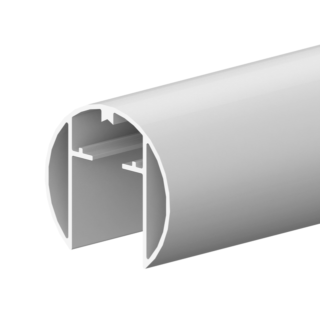 [ALCRRD] Caprail - 19' - 42.4mm Round (6063-T5) — ALCRRDSA