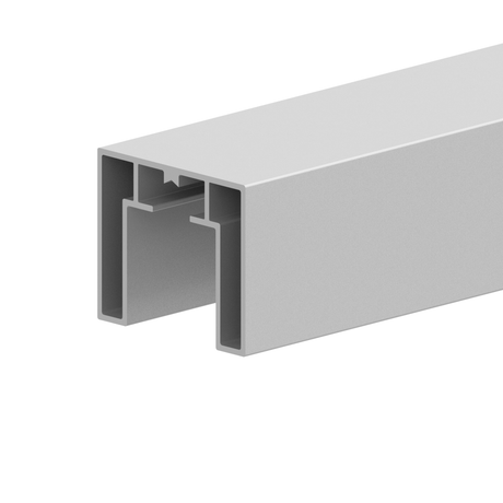 [ALCRSQ] Caprail - 19' - Square (6063-T5) — ALCRSQSA