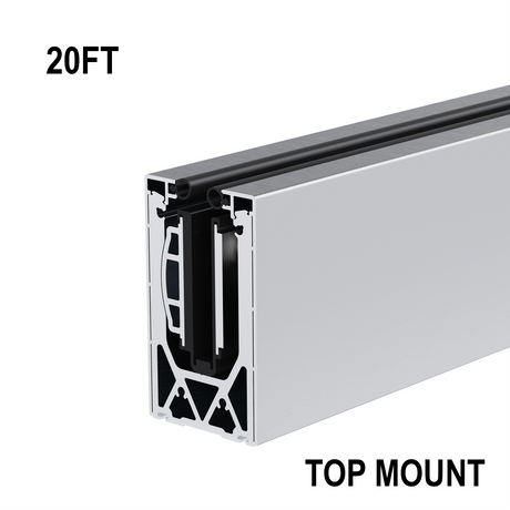 ARCH-LOC 69 Series 20 ft top-mount kit - Brushed Stainless Steel