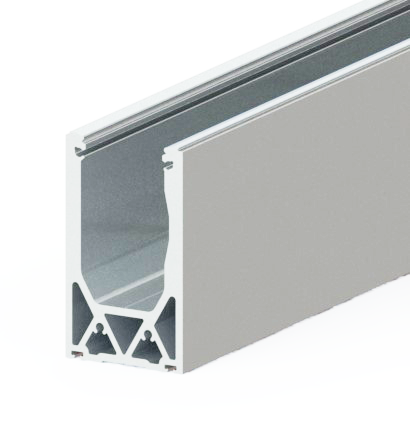 ARCH-LOC 69 Series Mill Finish Top-Mount Base Shoe