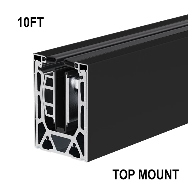 ARCH-LOC 86 10 ft top-mount kit 1517 - Matte Black Anodized Aluminum