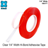Clear Acrylic Adhesive Tape - 108 ft Rolls — AHB04014