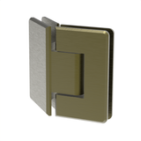 Beverly shower hinge Glass to Glass Neo Angle 135° — Antique Brass