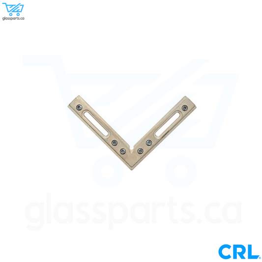 CRL 90º Brass Fixed Corner for the Deluxe Header Kit