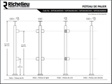 Poteaux d'atterrissage vierges - H1
