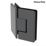 Colette heavy-duty shower hinge Glass to Glass Neo Angle 135° — Gun Metal