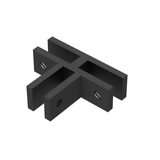 [CON3WAY] Railing Connector - 3 WAY Glass to Glass (Slim) — CON3WAYMBL