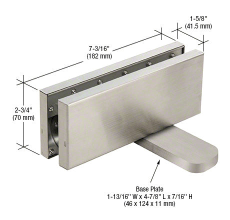 CRL Hydraulic Patch Fitting with 2-9/16" Setback