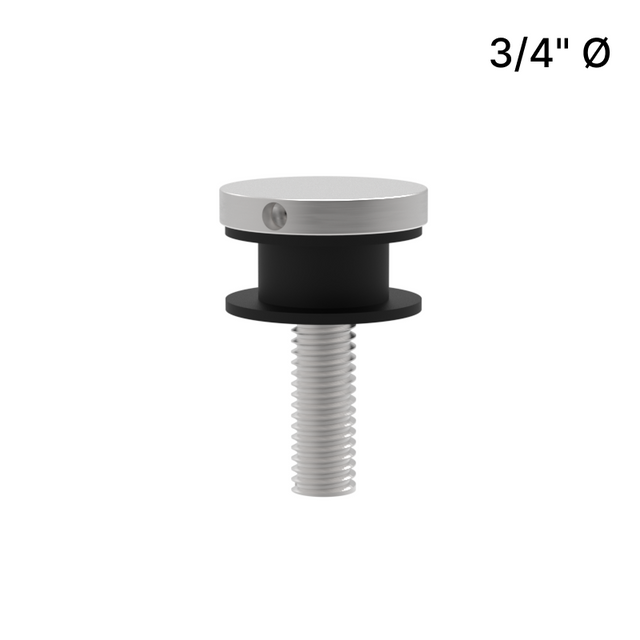 Display Standoff Caps - 3/4" M6 and 1-1/4" M8 - AISI316 — DCAP34BS