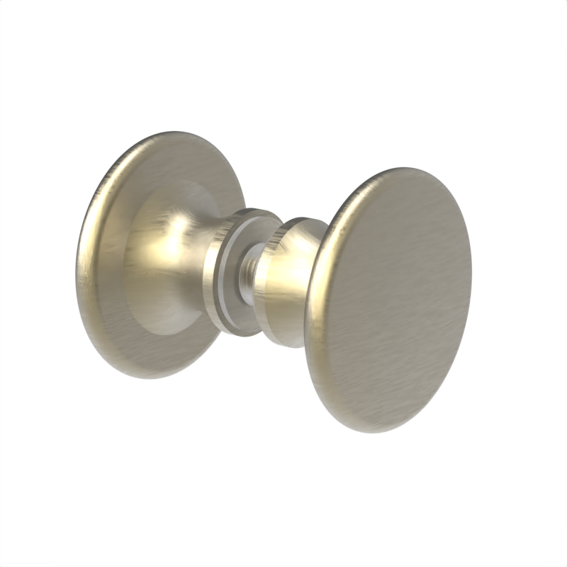 [DK100] Glass Door Knob - 100 Style Back to Back — DK100BBRZ