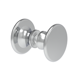 [DK100] Glass Door Knob - 100 Style Back to Back — DK100CH