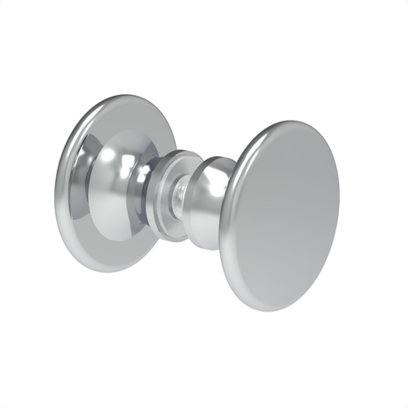 [DK100] Glass Door Knob - 100 Style Back to Back — DK100CH