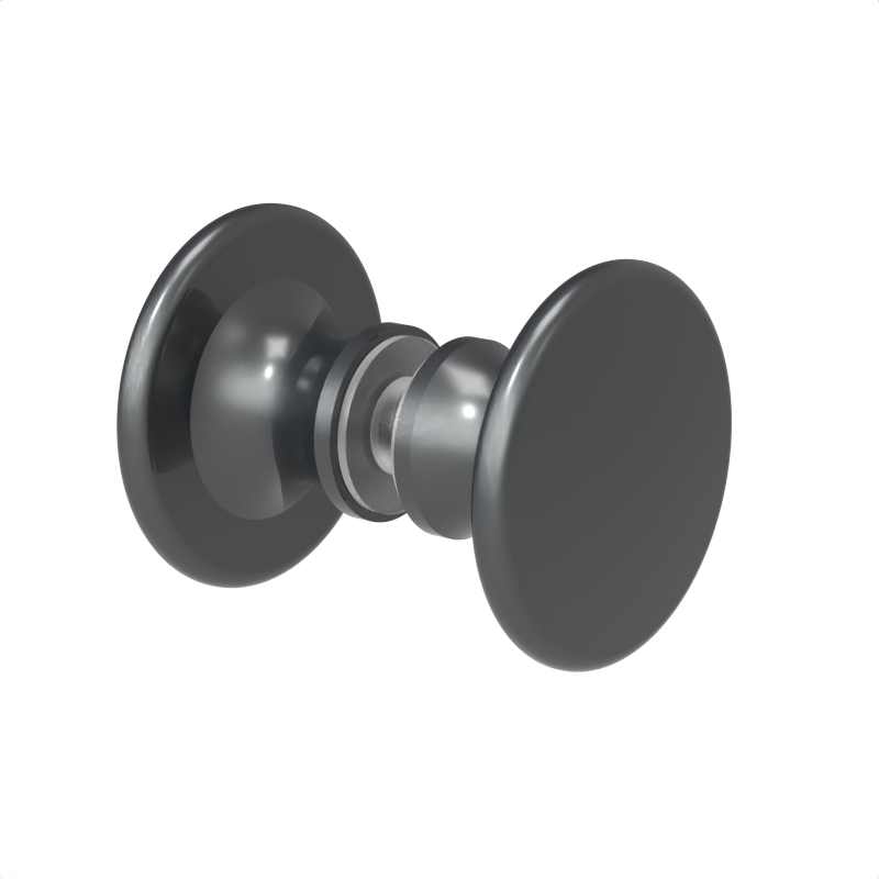[DK100] Glass Door Knob - 100 Style Back to Back — DK100GM