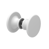 [DK100] Glass Door Knob - 100 Style Back to Back — DK100W