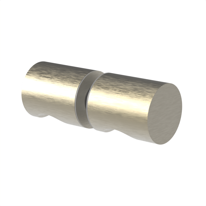 [DK140] Glass Door Knob - 140 Style Back to Back — DK140BBRZ