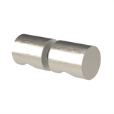 [DK140] Glass Door Knob - 140 Style Back to Back — DK140BN