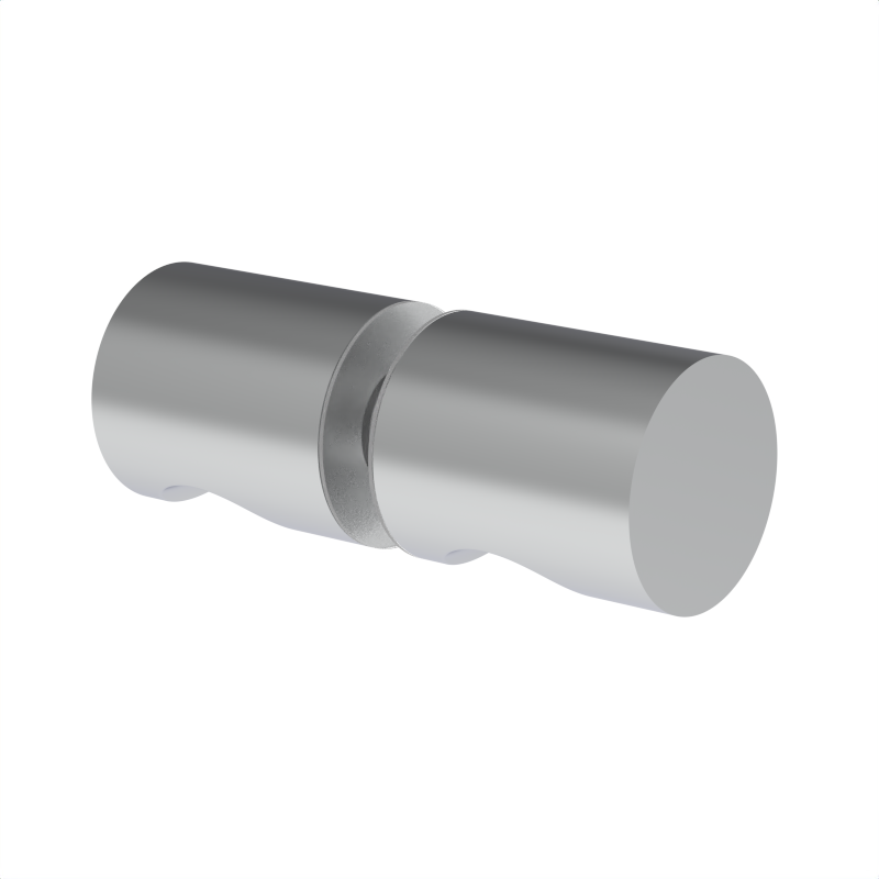 [DK140] Glass Door Knob - 140 Style Back to Back — DK140CH
