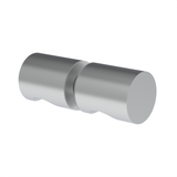 [DK140] Glass Door Knob - 140 Style Back to Back — DK140CH
