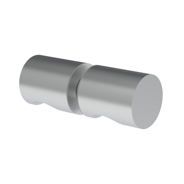 [DK140] Glass Door Knob - 140 Style Back to Back — DK140CH