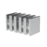 [DK160] Glass Door Knob - 160 Style Back to Back — DK160CH