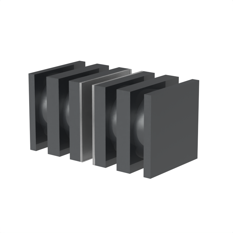 [DK160] Glass Door Knob - 160 Style Back to Back — DK160GM