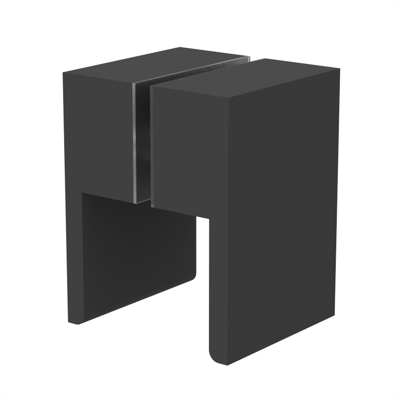 [DK180] Glass Door Knob - 180 Style Back to Back — DK180MBL