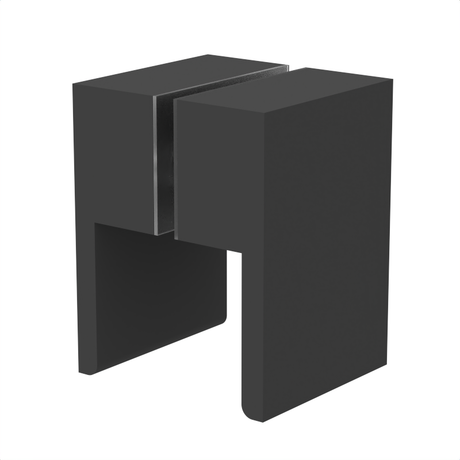 [DK180] Glass Door Knob - 180 Style Back to Back — DK180MBL