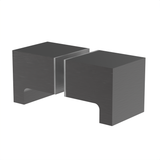 [DKSQ2] Glass Door Knob - SQ2 Style back to Back paddle — DKSQ2ORB