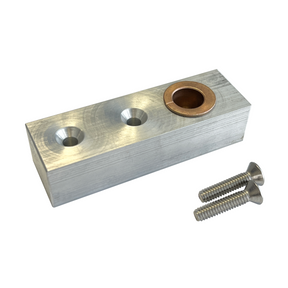 [DLUX4HTDF] DLUX 4" Door Rail - Standard Top Door Rail Pivot Arm — DLUX4HTDF