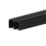 [EZY1HDD] Commercial Sliding Door Kit - EZY1 - Header - Double Sliding Door Track (118") — EZY1HDDMBL