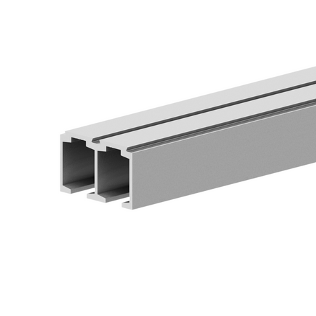 [EZY1HDD] Commercial Sliding Door Kit - EZY1 - Header - Double Sliding Door Track (118") — EZY1HDDSA