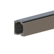 [EZY1HSD] Commercial Sliding Door Kit - EZY1 - Header - Single Sliding Door Track (118") — EZY1HSDBS