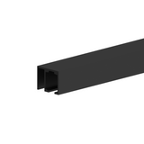 [EZY1HSDP] Commercial Sliding Door Kit - EZY1 - Header - Single Door + Panel Track (118") — EZY1HSDPMBL