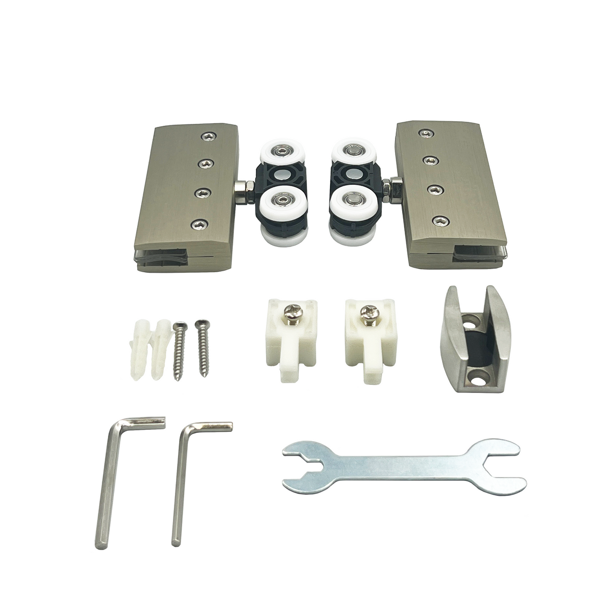 [EZY1RDKIT] Commercial Sliding Door Kit - EZY1 - Regular Duty — EZY1RDKITBS