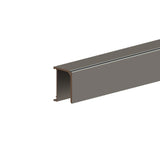 [EZY2HSDP] Commercial Sliding Door Kit - EZY2 - Header - Fixed Panel Track (118") — EZY2HSDPBS