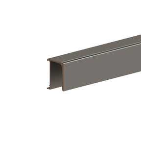 [EZY2HSDP] Commercial Sliding Door Kit - EZY2 - Header - Fixed Panel Track (118") — EZY2HSDPBS