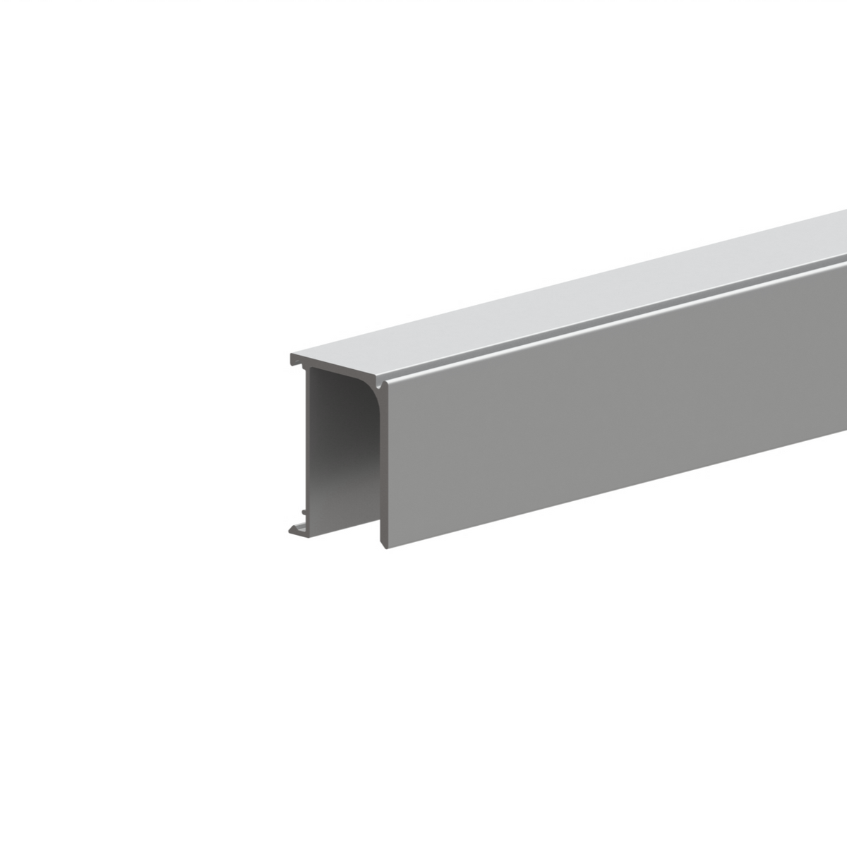 [EZY2HSDP] Commercial Sliding Door Kit - EZY2 - Header - Fixed Panel Track (118") — EZY2HSDPSA