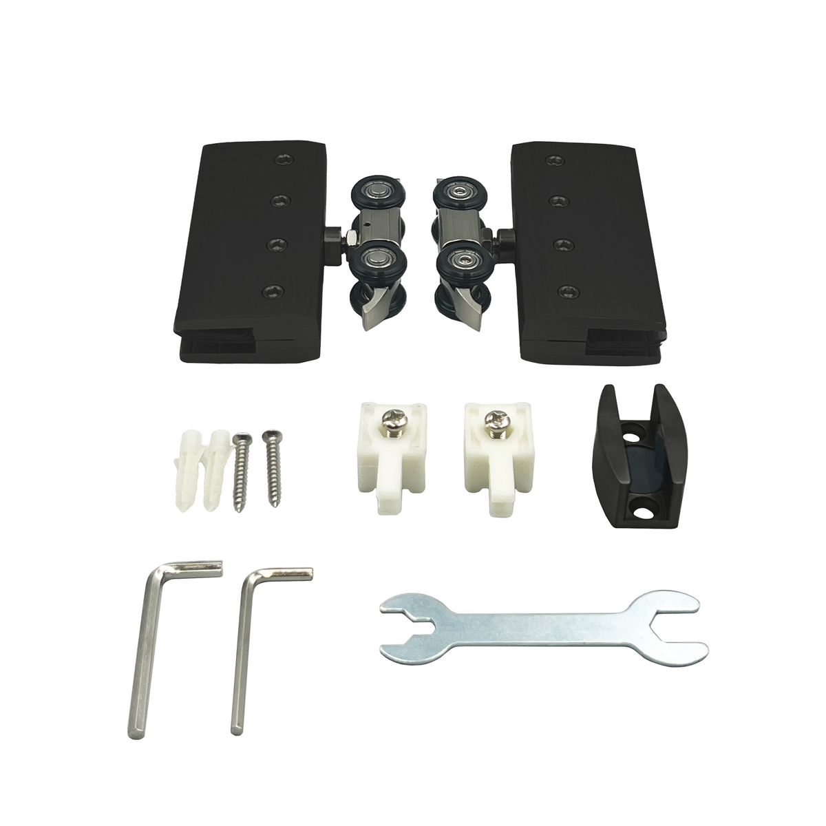 [EZY2RDKIT] Commercial Sliding Door Kit - EZY2 - Regular Duty — EZY2RDKITMBL