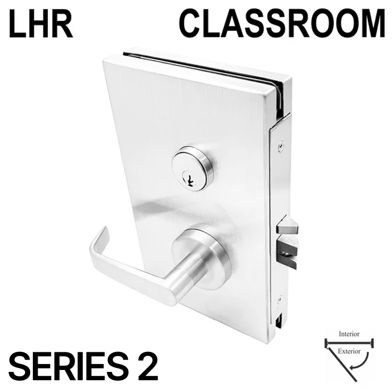 [GDL2CCOUTL] Commercial Center Lock - Classroom Version - Outswing, Left Hand - LHR — GDL2CCOUTLPS