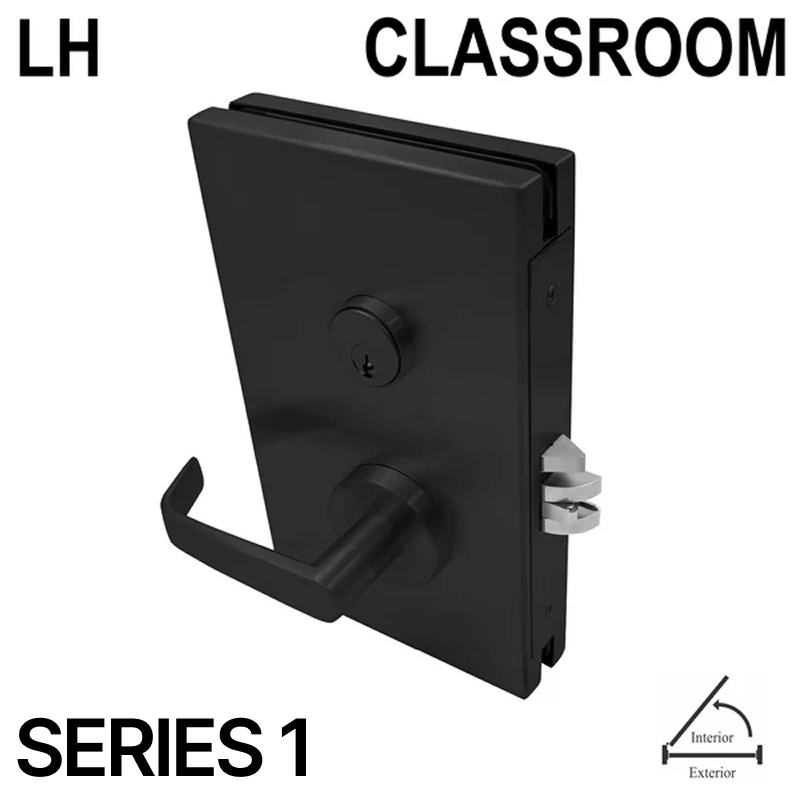 [GDLCCINL] Commercial Center Lock - Classroom Version - Inswing, Left Hand — GDLCCINLMBL