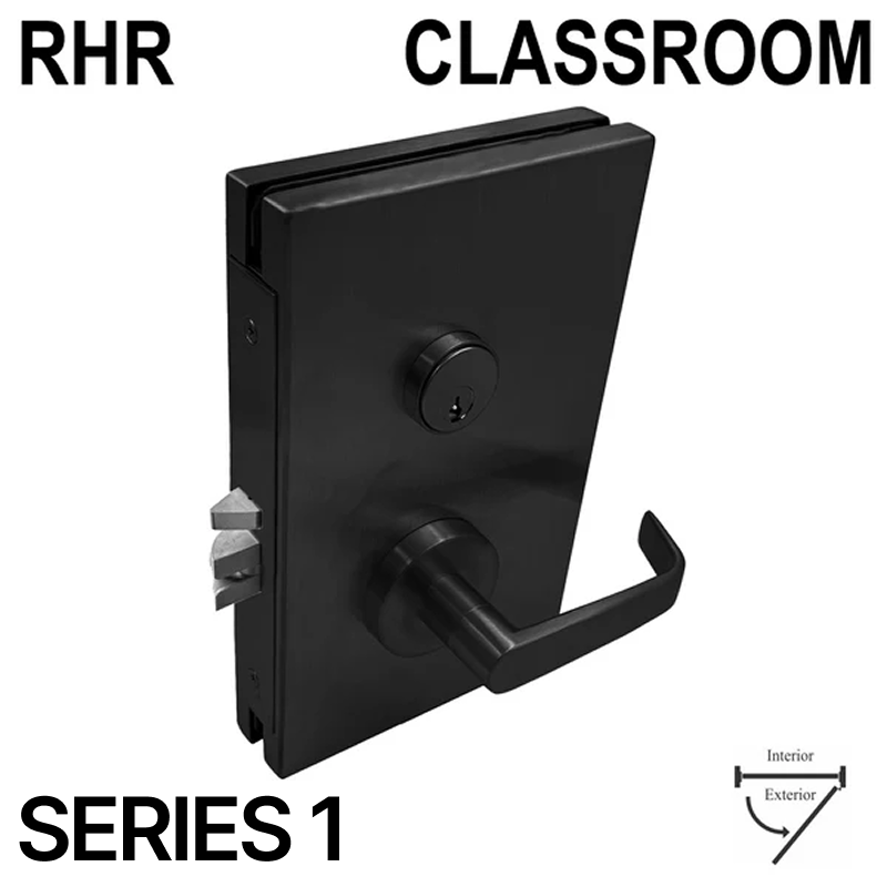 [GDLCCOUTR] Commercial Center Lock - Classroom Version - Outswing, Right Hand - RHR — GDLCCOUTRMBL