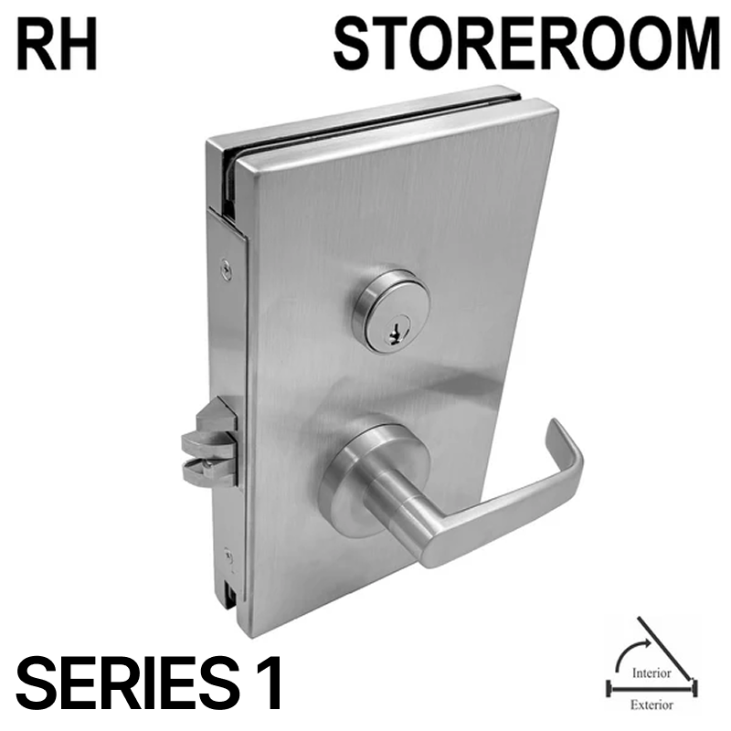 [GDLCSINR] Commercial Center Lock - Storeroom Version - Inswing, Right Hand - RH — GDLCSINRBS